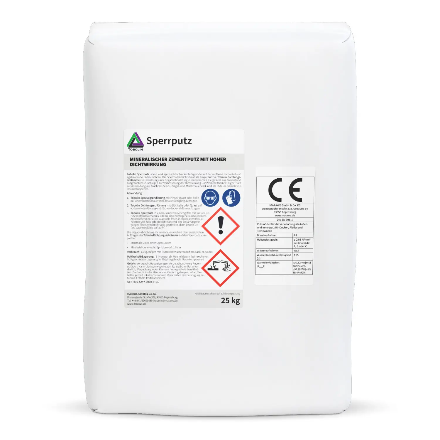 TOBOLIN Sperrputz 25 kg