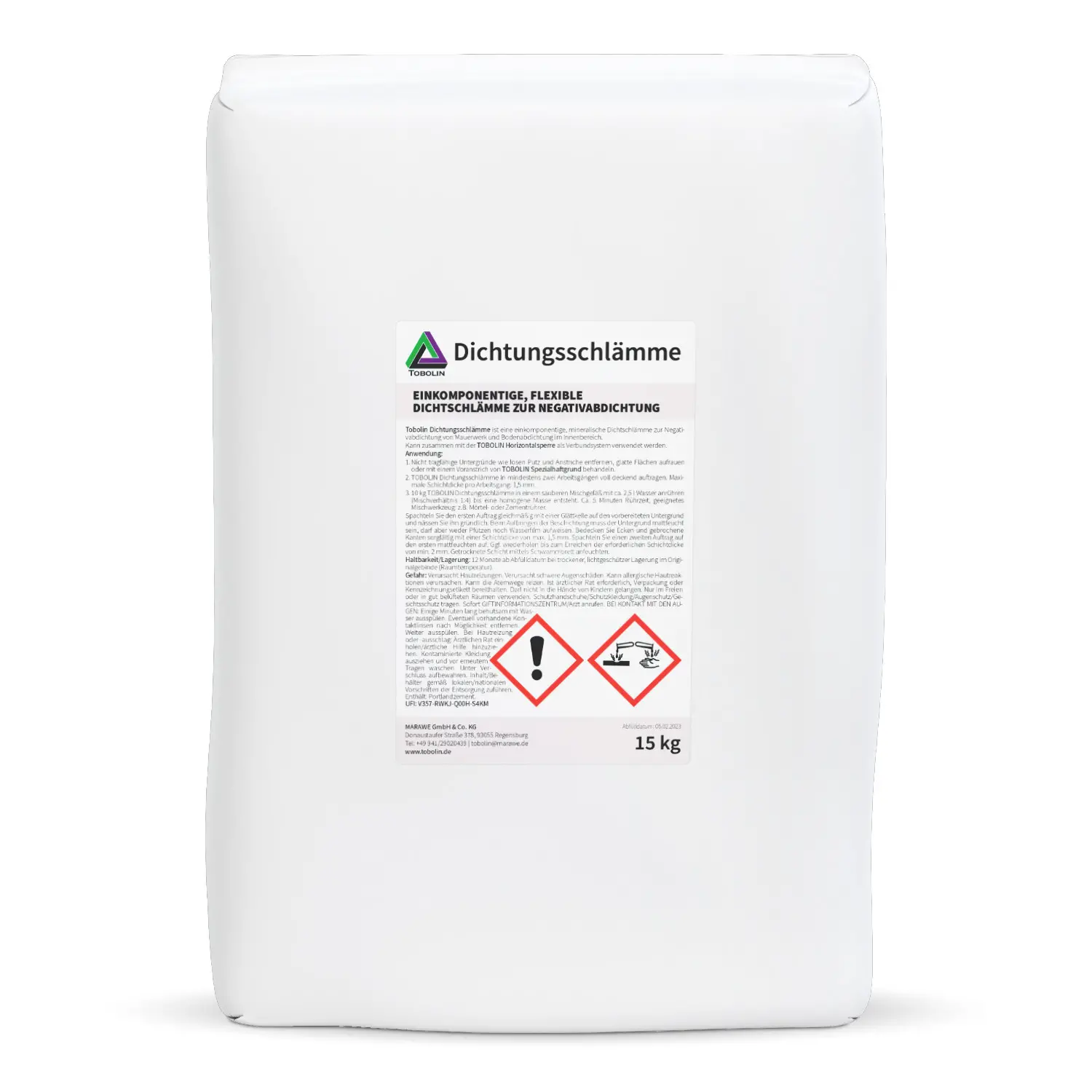 TOBOLIN Dichtungsschlämme 15 kg