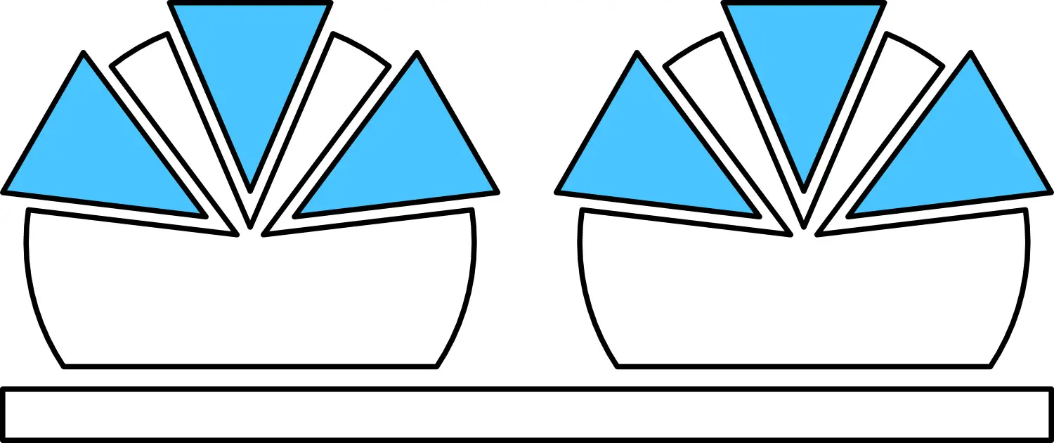    Sanierfarbe sorgt für Verteilung der Wassermoleküle