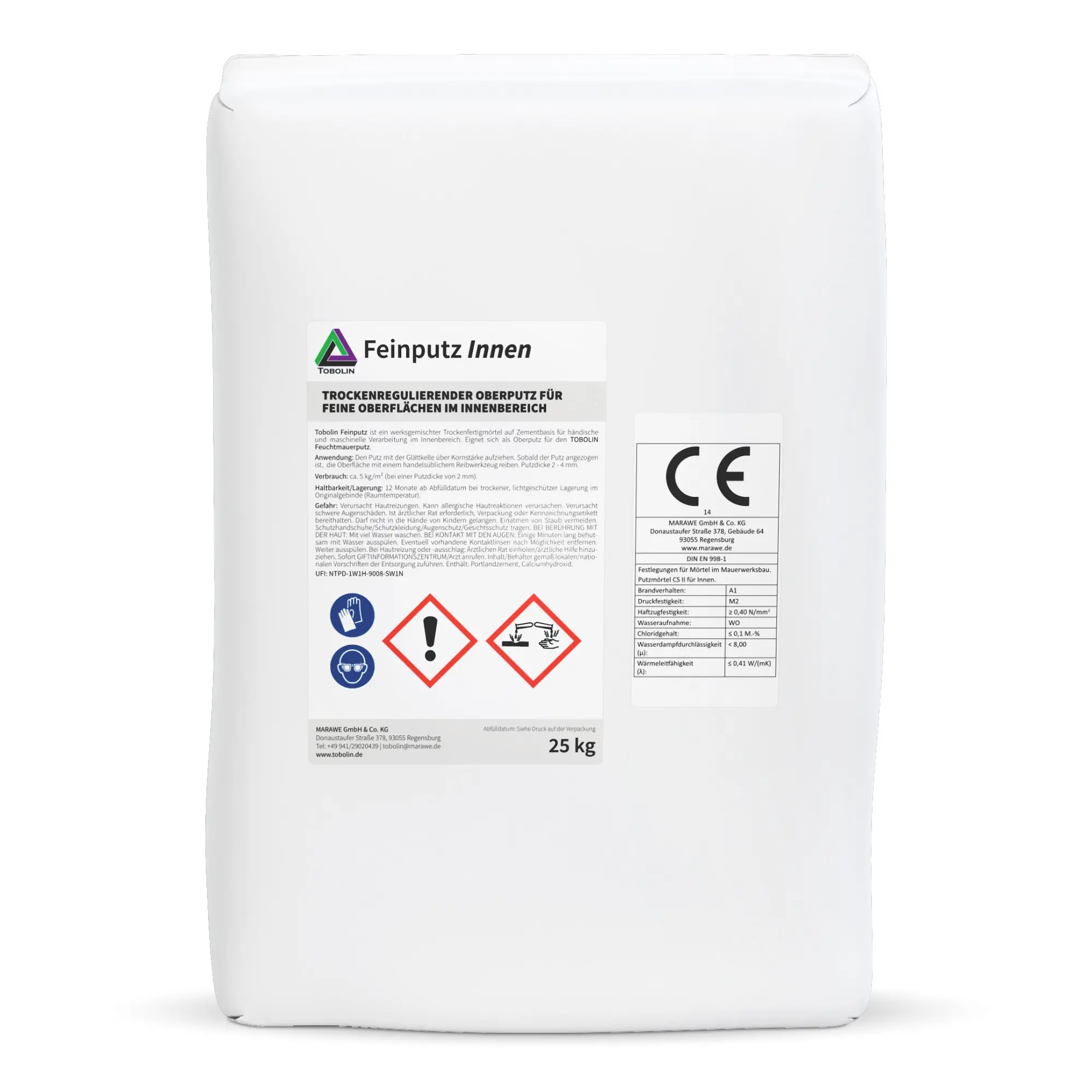 TOBOLIN Feinputz 25 kg