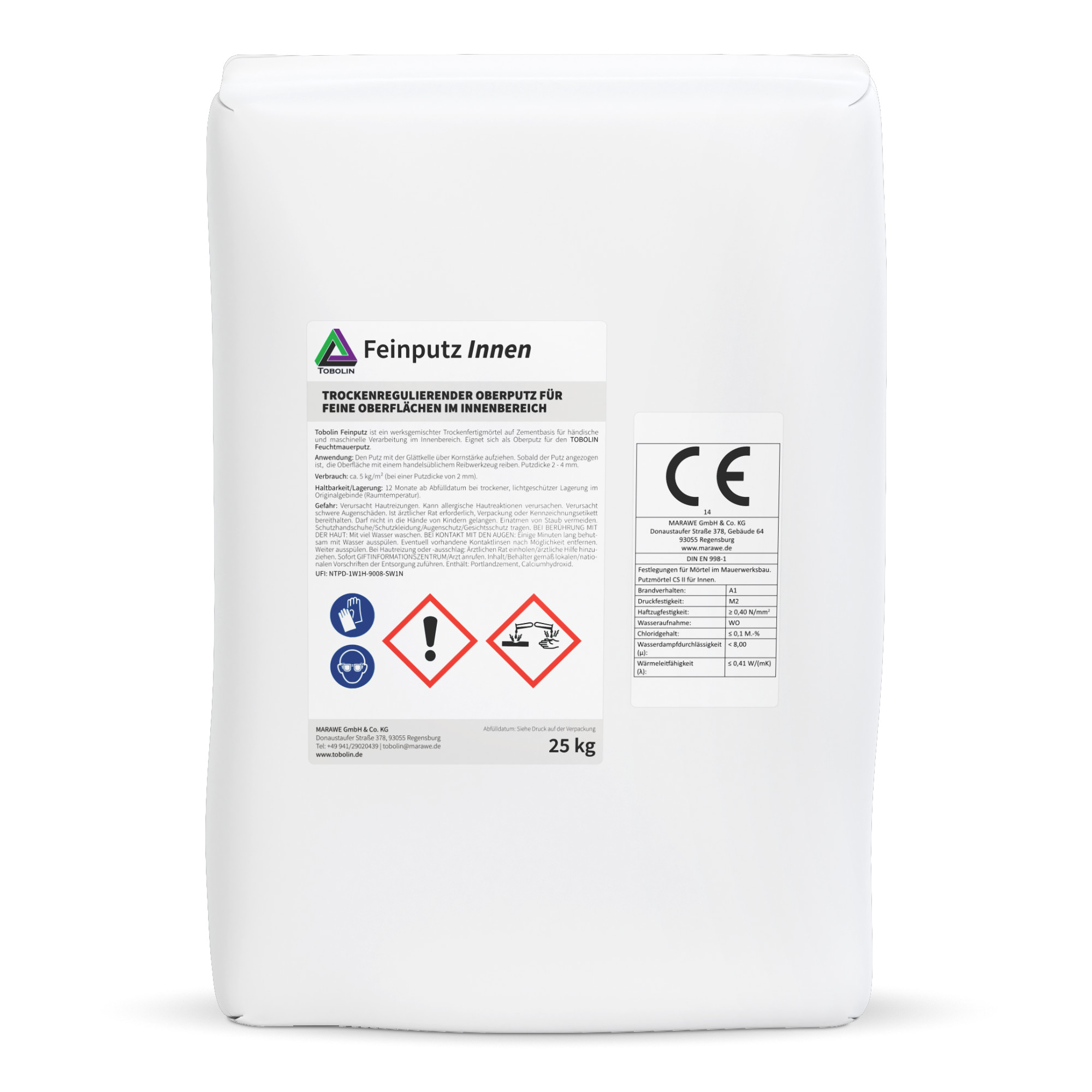 TOBOLIN Feinputz 25 kg