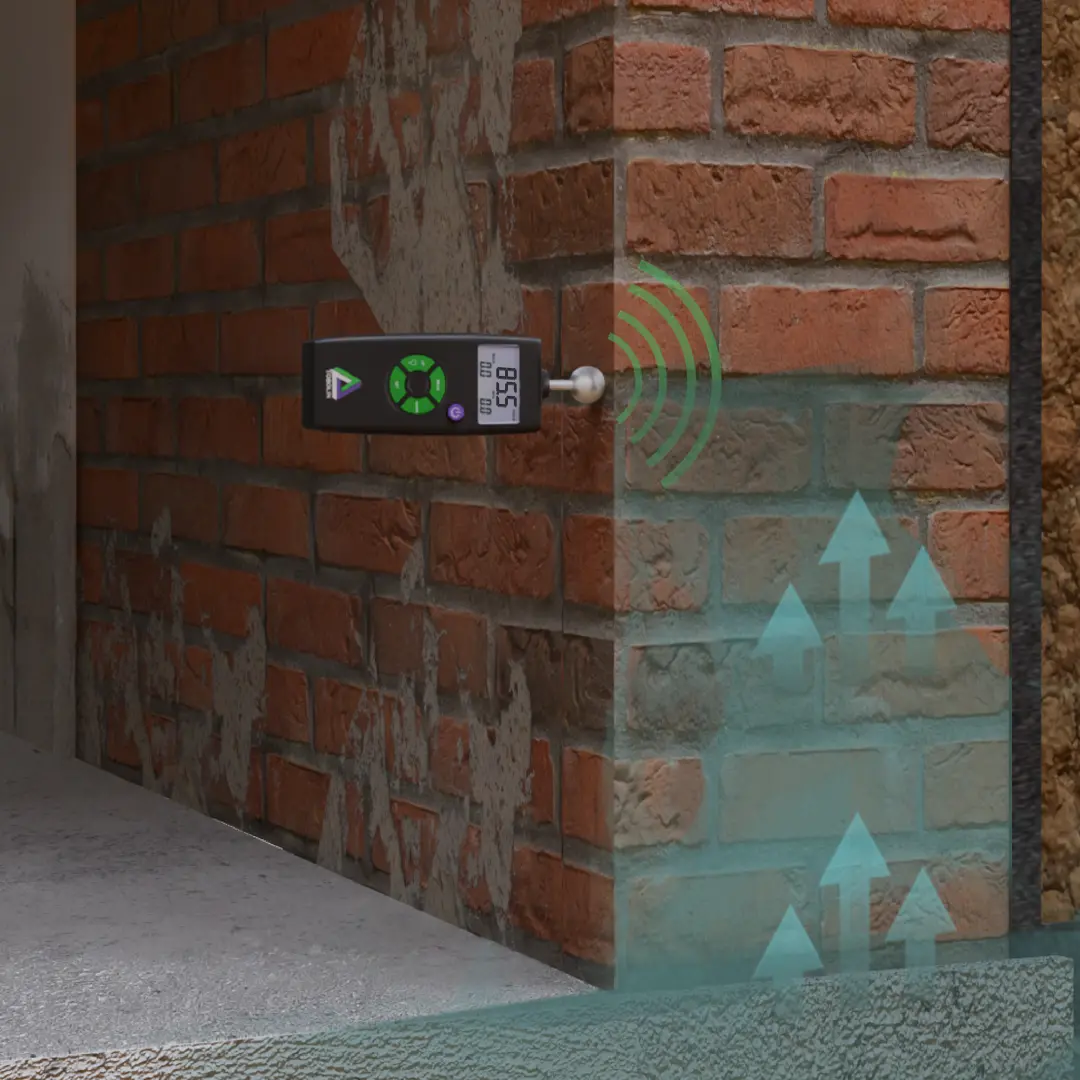 Die Lösung: Feuchtigkeitsgehalt mit dem TOBOMETER HY ermitteln